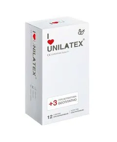 Презервативы Unilatex Ultra Thin, ультратонкие, 12 шт 