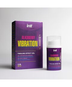 Жидкий вибратор INTT BLACKBERRY VIBRATION, 15 мл 