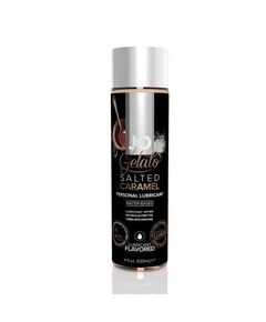 Гелевый вкусовой лубрикант СОЛЕНАЯ КАРАМЕЛЬ на водной основе JO GELATO SALTED CARAMEL FLAVORED,120мл, Выберите обьём: 120мл 