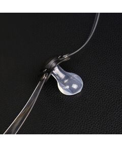 Кляп соска на силиконовых ремешках 