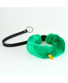 Ошейник Lite с бубенчиками, зеленый 