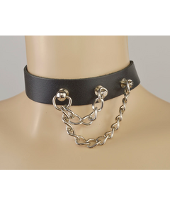 Чокер с цепочками 