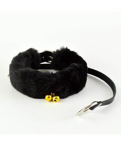 Ошейник Lite с бубенчиками, черный 