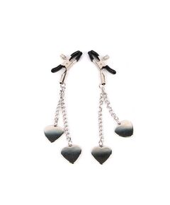 Зажимы на соски с сердечками 