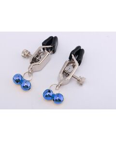 Зажимы на соски голубые 