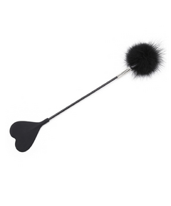 Черный стек-щекоталка 52 см 