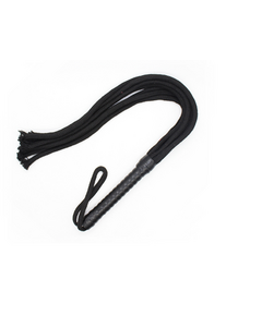 Плеть с веревочными нитями черный 