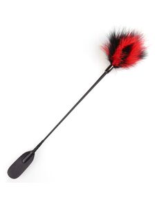 Черно-красный стек-щекоталка 50 см 