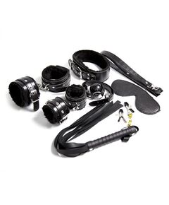 БДСМ набор 7 предметов черный 