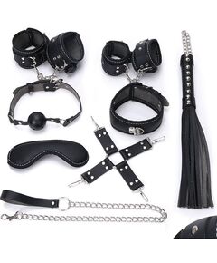 БДСМ набор 7 предметов, черный 