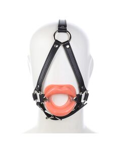 Кляп-расширитель "Губы" фиксация на голову 