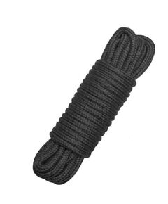 Черная веревка для шибари 10 метров 