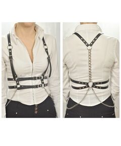 Портупея из натуральной кожи, M/XL 