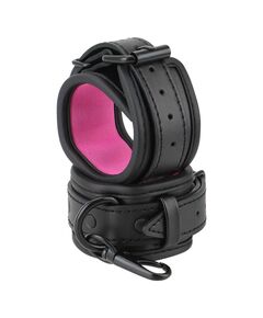 Наручники мягкие с фиолетовой подкладкой 