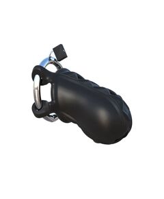 Extreme Silicone Cock Blocker Эрекционное кольцо с насадкой с закрытой головкой 