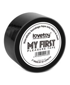 Бандажный скотч My First Non Sticky Bondage Tape черный 15м 