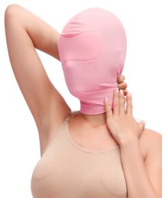 Шлем без отверстий розовый 