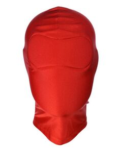 Шлем без отверстий красный 