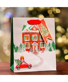 Пакет подарочный "На праздник ", люкс 18 х 22,3 х 10 см 