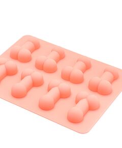 Форма силиконовая "18+", 13 х 18; 3,5 х 4,5 см, розовый 