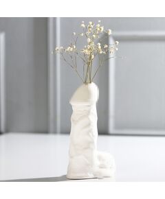 Ваза "Анатомия", белая, 5,5 см 16 см 9 см 