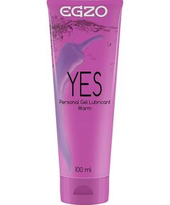 Лубрикант "EGZO YES" разогревающий 100 мл 