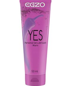 Лубрикант "EGZO YES" разогревающий 50 мл 