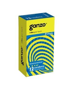 Презервативы классические Ganzo Classic, 12 шт 