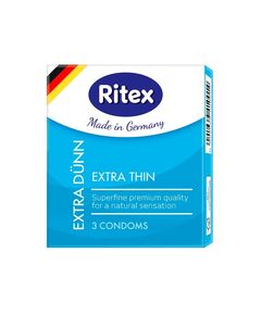 Презервативы ультратонкие Ritex Extra Dunn № 3, 3 шт 