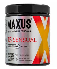 Анатомические презервативы Maxus Sensual X-Edition, 15 шт. 