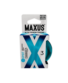 Презервативы MAXUS G spot, двойная спираль, 3 шт 