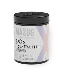 Презервативы Экстремально тонкие Maxus 003, 15 шт 