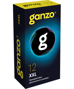 Презервативы Ganzo XXL, латекс, 12 шт 