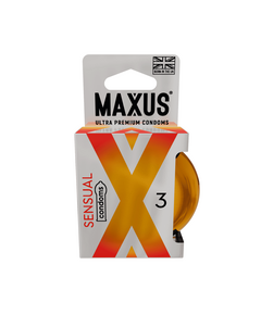 Презервативы MAXUS Sensual, анатомические, 3 шт 