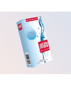 Ультрагладкие презервативы со смазкой на водной основе "Elasun" 