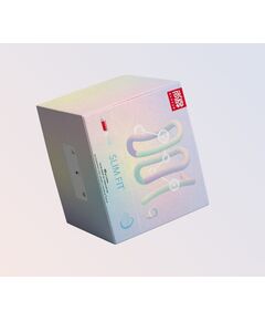 Презервативы ультратонкие "Elasun" 60 штук, смазка на водной основе 