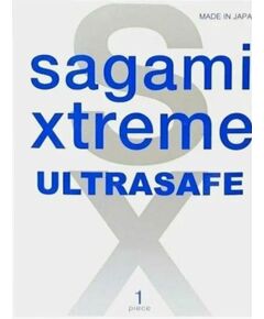 Презерватив Sagami Xtreme Ultrasafe с двойным количеством смазки - 1 шт. 
