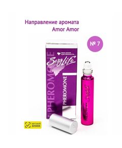 Духи масляные с феромонами Sexy Life № 07, женские – философия аромата Amor Amor 