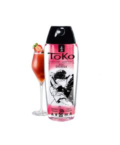 Лубрикант Toko «Шампанское и клубника», 165 мл, Выберите аромат: Шампанское и клубника 