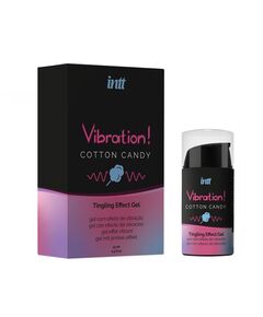 Увлажняющий гель Жидкий вибратор Cotton Candy, 15 мл, Выберите аромат: Сахарная вата 