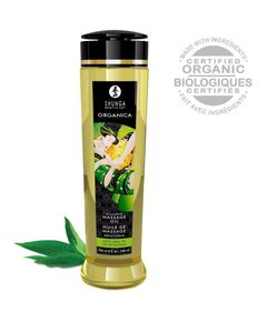 Массажное масло "Зеленый чай" серии Органика 240 мл. 