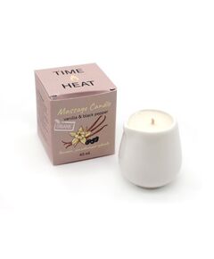 Массажная свеча "TIME HEAT" Ваниль & Чёрный перец, 45 мл 