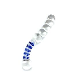 Стеклянный анальный стимулятор 