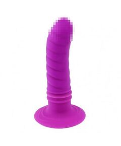 Анальная пробка Twist с вибрацией на присоске 