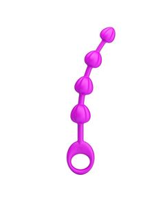 Анальная цепочка с петлей для извлечения 