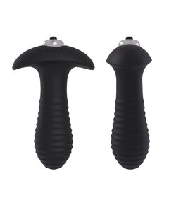 Анальная пробка с вибрацией "Spiral" 