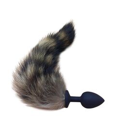 Натуральный хвостик енота, 35см 