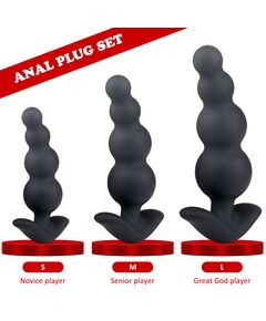 Набор анальных пробок "Simon" 