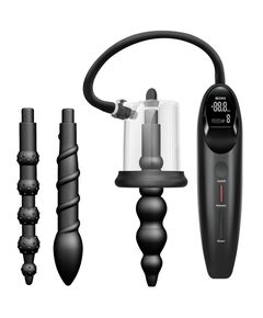 Вакуумная анальная пробка с автоматическим насосом 