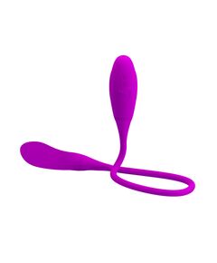 Двусторонний вибростимулятор для пар с эффектом движения пальца Snaky Vibe 